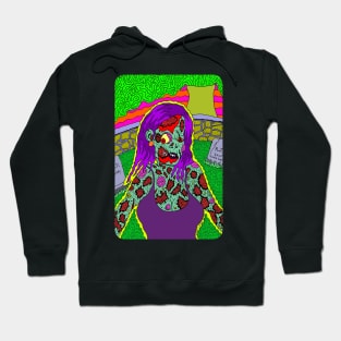 Zombie Woman Hoodie